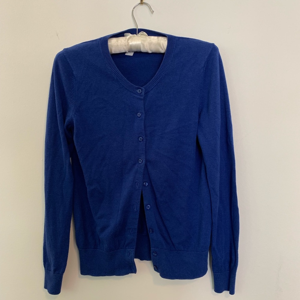 Beautiful in cable cardigan!
